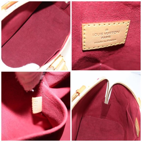 LOUIS VUITTON Monogram Multicolor Alma GM Hand Bag White M40441 LV Auth 131827V - Picture 15 of 16